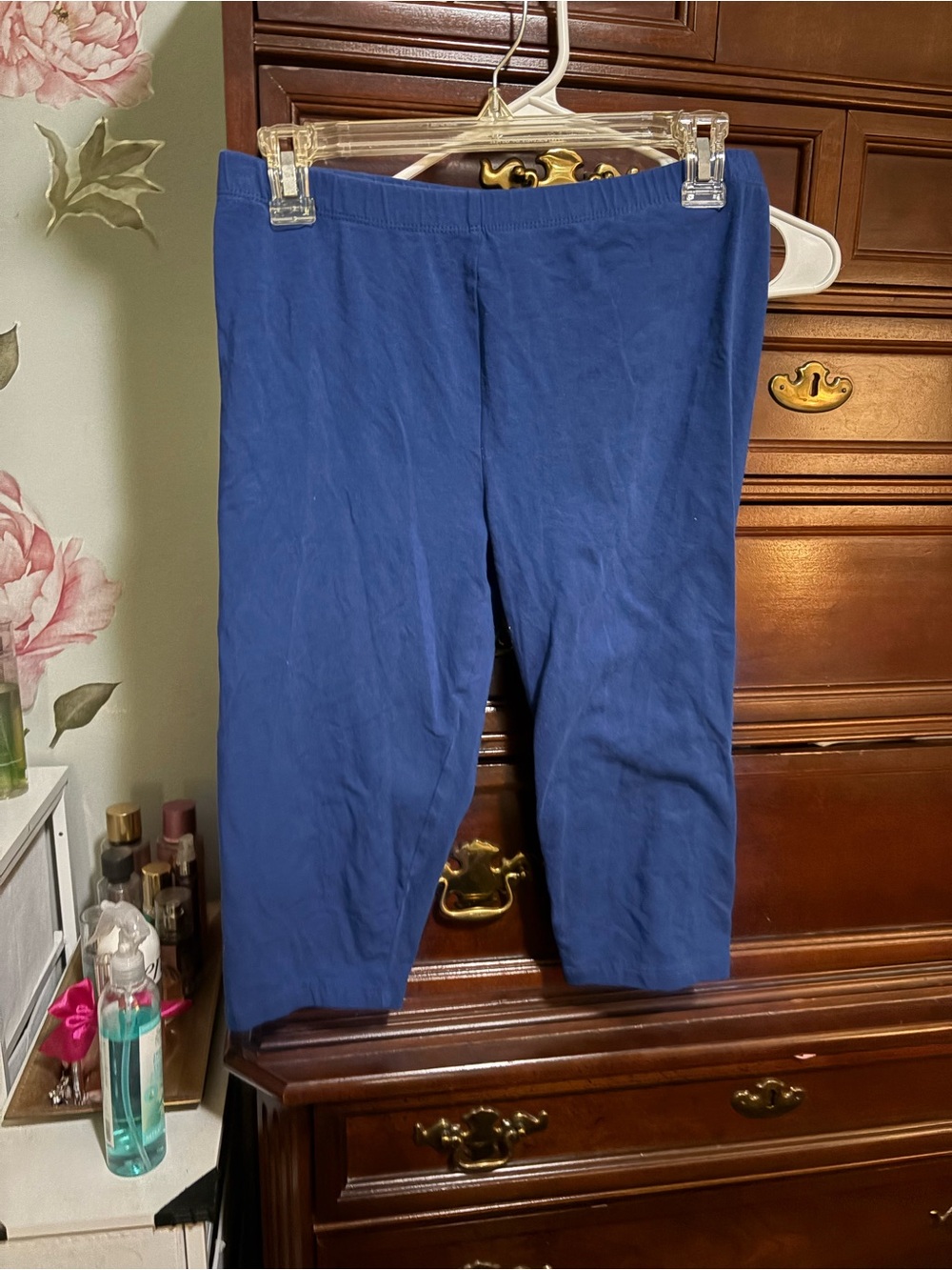 Zenana Outfitters Navy Blue Stretch Jogger Pants